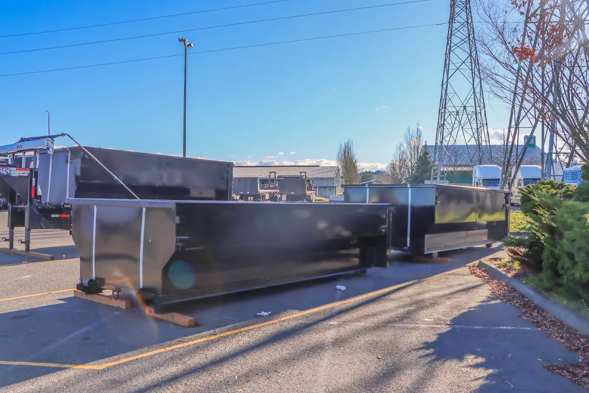 Professional dumpster rental and junk removal service in West Pleasant View